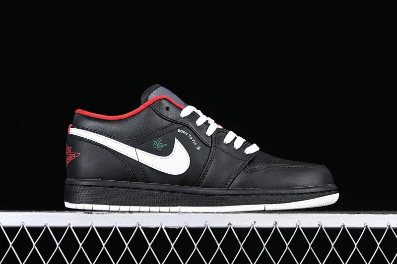 All categories Air Jordan Jordan series basketball shoes Air Jordan 1 Low Air Jordan 1 Low "Flaming Swoosh" AJ1 Joe 1 black red flame FJ7073-010